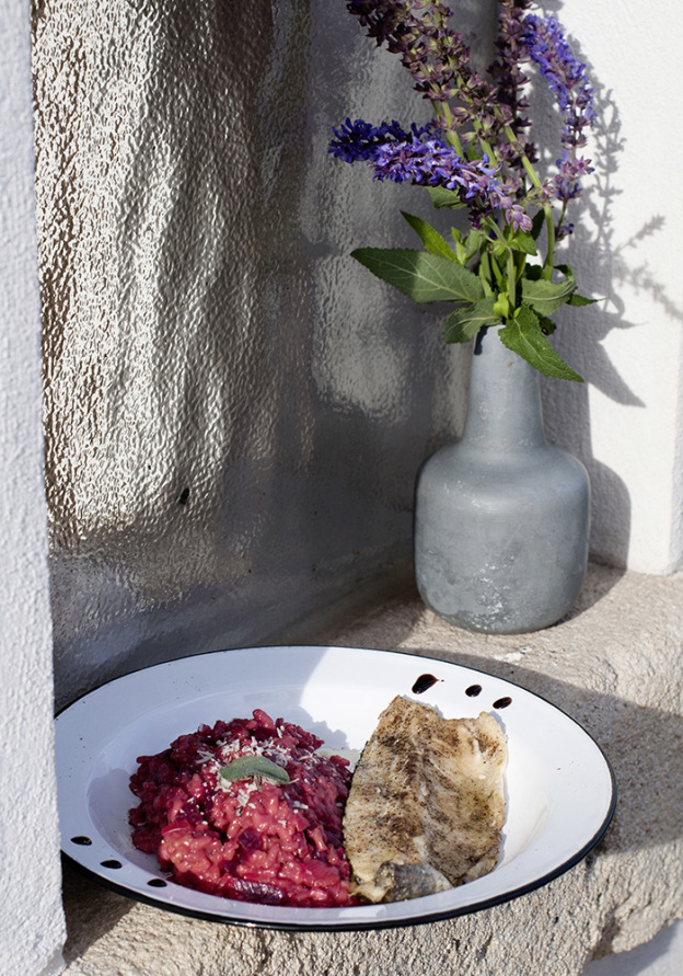 Ruibn Risotto mit Seeforelle. - Das Mundwerk