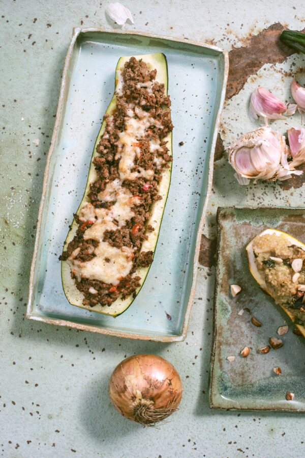 Zucchini-Schiffchen-fahren - Das Mundwerk