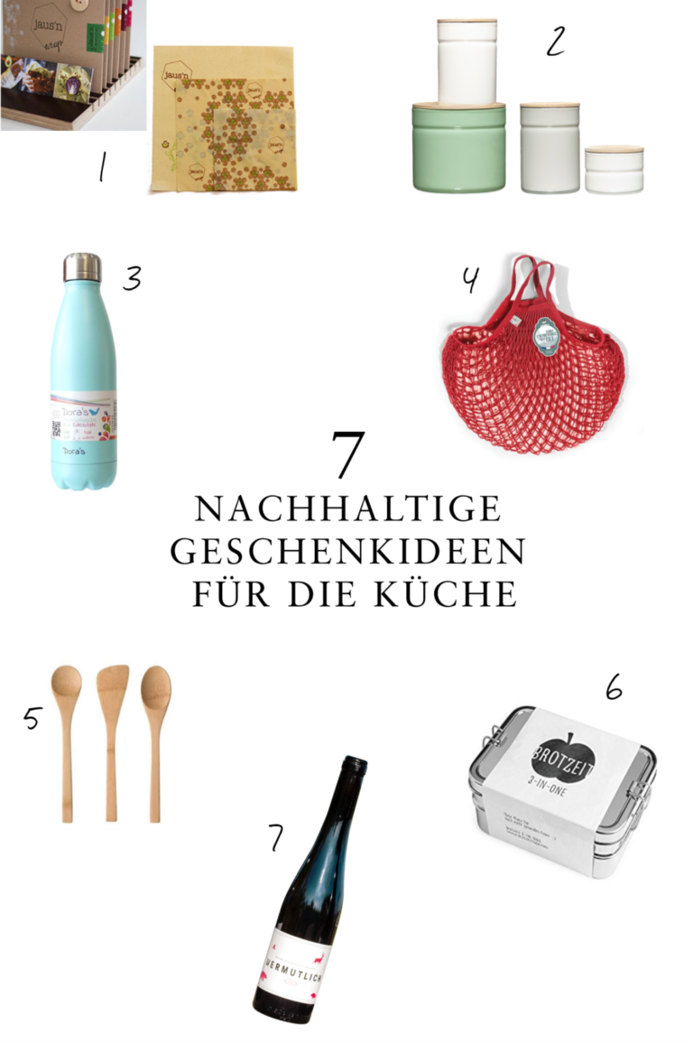 Read more about the article 7 nachhaltige Geschenktipps für die Küche