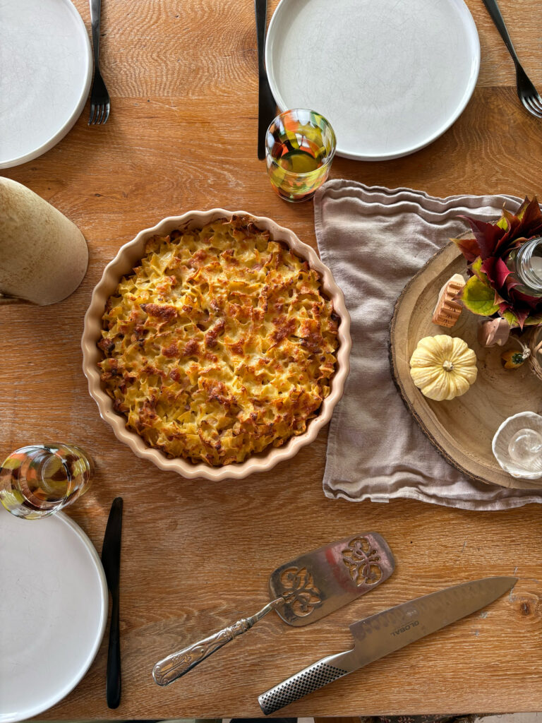 Schinkenfleckerl-Torte