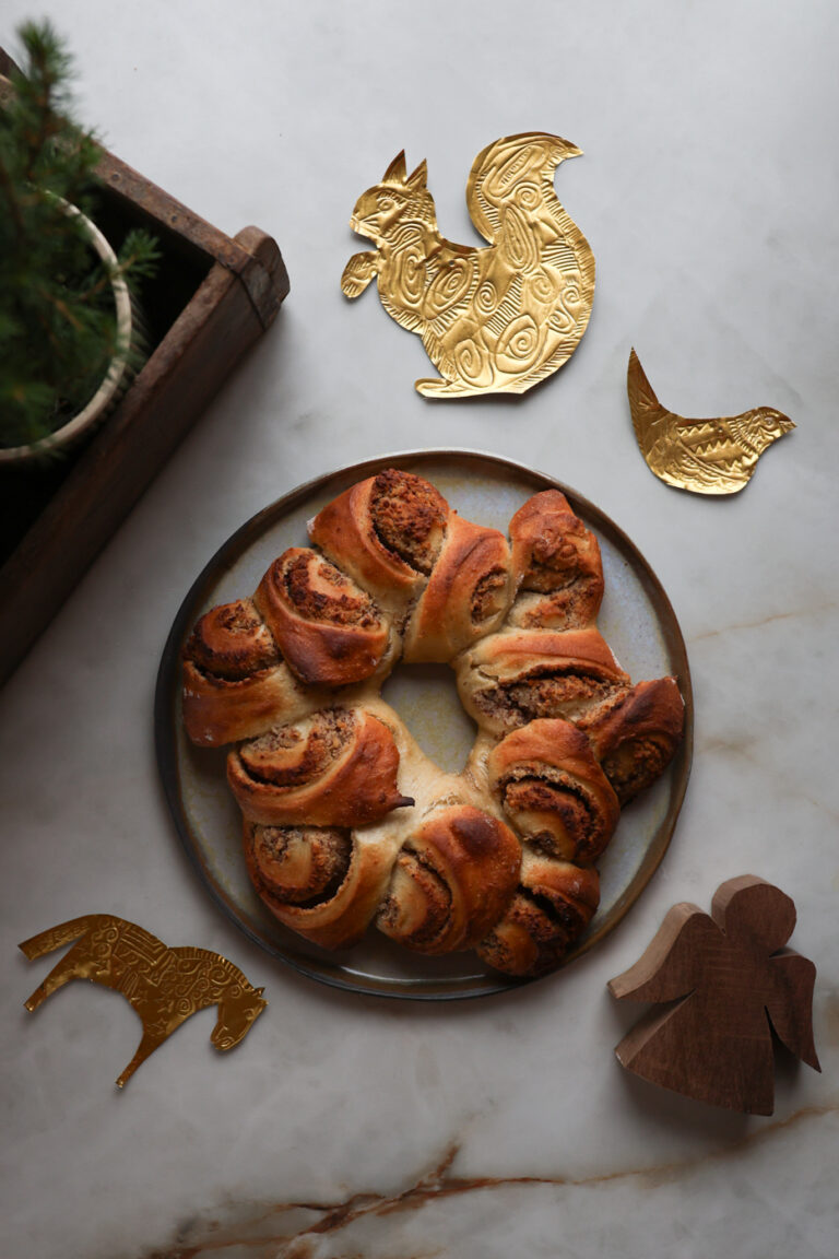 Read more about the article Nordischer Nusskranz – es wird weihnachtlich